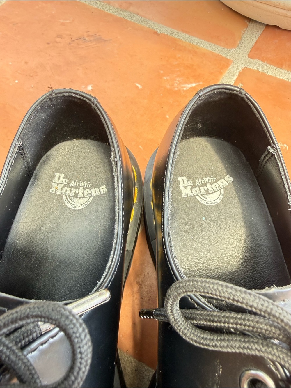 Dr. Martens 1461 Quad Platform Oxfords Black US 7 - Picture 6 of 12